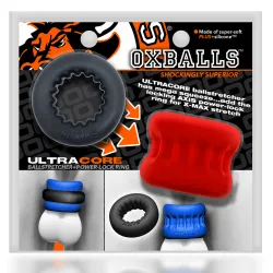 Oxballs Ballstretcher Ultracore 25 mm - Hauteur 40mm Rouge